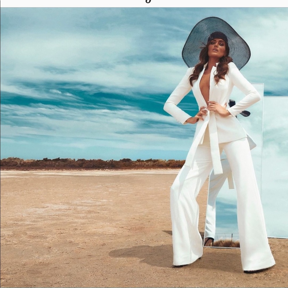 Zara belted blazer+ pants bloggers favorite - Picture 7 of 16